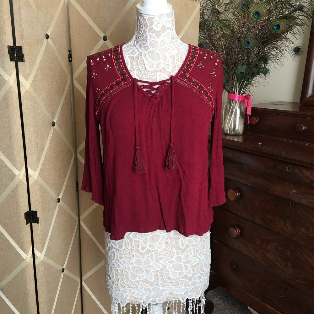 Blue Rain Blouse